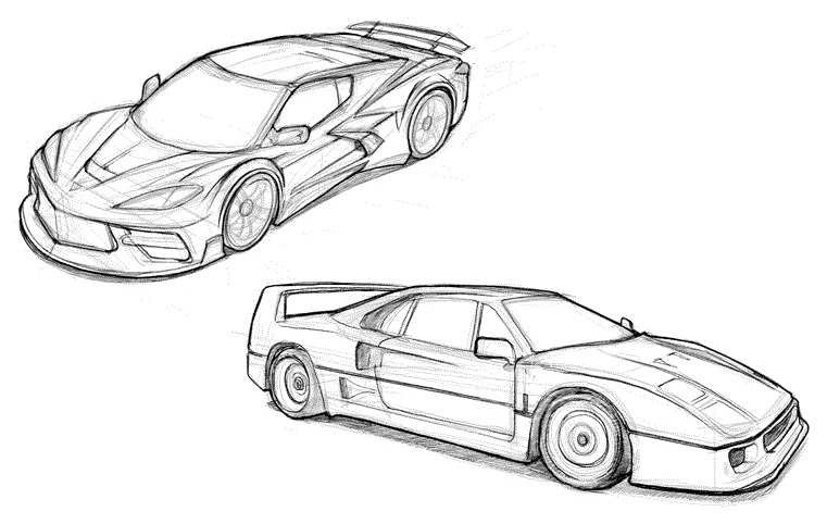Top Tips on How to Draw a Car - Top Tips Draw Car